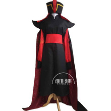 Frete grátis (todo o conjunto) personalizado adulto jafar vilão traje traje traje cosplay para festa de halloween 2024 - compre barato