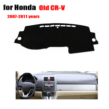 Чехол для приборной панели автомобиля RKAC для Honda CR-V 2007-2011, коврик для защиты от светильник, левое Рулевое колесо для приборной панели platfo 2024 - купить недорого