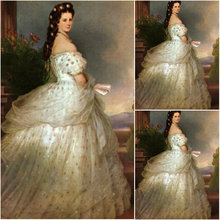 2019 New customer-made Vintage Costumes Victorian Dress  Civil War Southern Belle Gown Marie Antoinette dresses US4-36 C-326 2024 - buy cheap