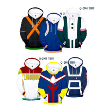 Anime Boku No My Hero Academia Cosplay Costumes Hoodies H Sweatshirts Bakugou Todoroki Shoto Spring Jacket Coat jacket hoodies 2024 - buy cheap