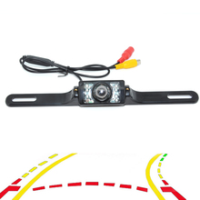 Variable Dynamic Trajectory Tracks Car Rear View Backup Camera For Universal NIGHT Car CCD CCD Rear View 7LED Camera 2024 - buy cheap