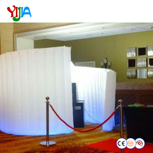DHL free shipping led light inflatable wall inflatable backdrop inflatable photo booth 2024 - buy cheap