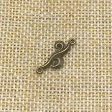 50Pcs Branch Charms Connectors Antique Bronze Color DIY Jewelry  Making Handmade Crafts 2024 - buy cheap