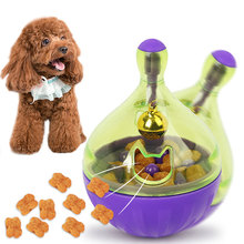 Dog Cat Food Treats Ball Bowl Toy Funny Pet Shaking Leakage Food Container Puppy Cat Feeder Pet Playing Toys 2024 - buy cheap
