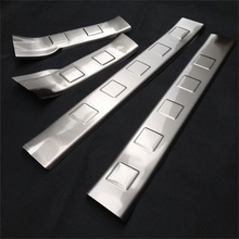 Stainless Steel Inner Door Sill Scuff Plate for 2008-2012 2013 Nissan X-Trail X Trail  Welcome Pedal Threshold Car Accessories 2024 - buy cheap