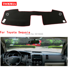 TOMMIA Interior tablero de instrumentos cubierta de luz evitar almohadilla de fotófobo estera pegatina para Toyota Sequoia 2024 - compra barato