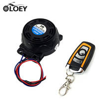 OLOEY 12v 125dB Motorcycle Moto Alarm Scooter Anti-theft Security System Warning Lock Loud Sound Vibration Burglar Alarm 2024 - buy cheap