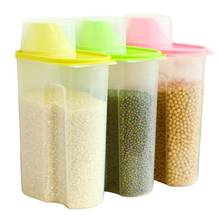LanLan 2.5L Kitchen Food Cereal Storage Box Bean Rice Box Large Capacity Container 2024 - buy cheap
