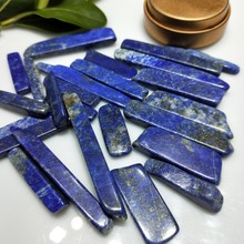 100g Natural Lapis lazuli Crystal Rock stones Quartz Mineral healing Reiki Specimen Fish Tank flowerpot Decoration Rectangular 2024 - buy cheap
