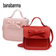 banabanma Children Simple Universal Small Square Bag Mini Single-shoulder Bag PU Cross-body Cute Messenger Bags Retro Handbags 2024 - buy cheap
