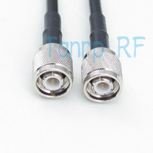 Free Shipping! 3FEET RG58 extension cable TNC male plug to TNC male plug  RF connector 100cm Pigtail coaxial jumper cable 2024 - buy cheap