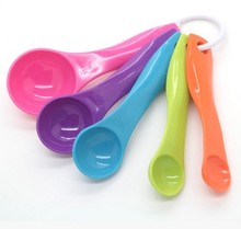 New Brand 5PC Kitchen Colour works Measuring Spoons Spoon Cup Baking Utensil Set Kit Kitchen Tool 2024 - buy cheap