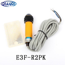 DIANQI-sensor de reflejo de realimentación, interruptor fotoeléctrico E3F-R2PK DC PNP, sin diámetro, distancia de 18mm, transductor de 2m 2024 - compra barato