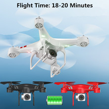 1080P HD adjustable Camera Drone Automatic fixed Height One-button Return Quadcopter flight 20minu 3D Flips RC Helicopter Drones 2024 - buy cheap