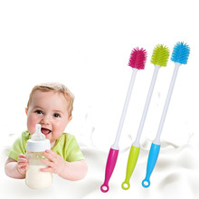 360 Degree Long Handle Wash Cup Brush Baby Milk Bottle Brush Glass Milk Water Cup Cleaning Dummy Nipple Pacifier Brushes 2024 - buy cheap