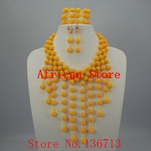 Precioso conjunto de joyería nupcial de cuentas de Coral africano juego de joyas con cuentas para boda envío gratis R282 2024 - compra barato