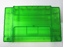 Cartucho de juego de repuesto para SNES, carcasa de tarjeta de juego de 16 bits, versión de EE. UU., verde transparente, 5 uds. 2024 - compra barato