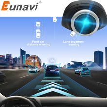Eunavi-câmera dvr para carro, conector usb, hd, 1280x720p, dvrs, para sistema android, mini câmera gravadora para carro, com adas 2024 - compre barato