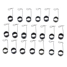 20Pcs Vintage Metal Sewing Accessories Black Thread Tension Clamp Spring Old Household Sewing Machine Spare Part 10*7mm 2024 - buy cheap
