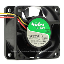 NEW NIDEC 6025 double ball bearing 6CM high air volume 6CM B34605-57 cooling fan 2024 - buy cheap