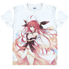 Date A Live T-Shirt Yamai Shirt Juniors T-Shirts ANIME PRINT Super Cute Womens T Shirts anime sleepwear cosplay girls' t-shirtsa 2024 - buy cheap