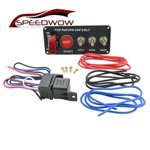Speedwow autoracing dc 12v alternância interruptor de ignição do painel de partida do motor botão para benz interruptor de ignição painel de partida do motor 2024 - compre barato