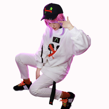 Japanese Anime Division Rap Battle Hypnosis Mic DRB The Dirty Dawg Ramuda Cosplay Costume White Man Hoodies Custom Made 11 2024 - buy cheap