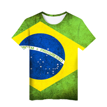 Bandeira nacional 3d impresso portugal argentina alemanha rússia brasil t camisa dos miúdos das mulheres dos homens camiseta moda adorável tshirt topos 2024 - compre barato