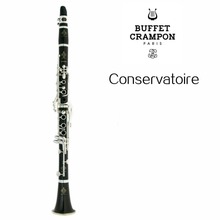 New Buffet Crampon Conservatoire C12 High Quality 17 Keys Bb Clarinet Brand Musical Instruments Black Tube Clarinet With Case 2024 - buy cheap