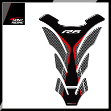 Защитные наклейки для бака газового масла мотоцикла Yamaha R6 YZF-R6 Tankpad 3D 2024 - купить недорого