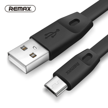 REMAX 2 м плоский TPE Micro USB кабель зарядного устройства для синхронизации данных кабели 2.1A быстрой зарядки для Samsung/xiaomi redmi Android мобильный телефон шнур 2024 - купить недорого