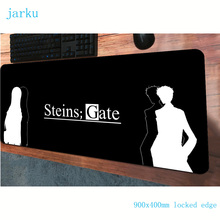 steins gate mouse pad 900x400mm mousepads gel best gaming mousepad gamer Customized personalized mouse pads keyboard pc pad 2024 - buy cheap