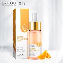 Laikou vitamina c soro vc califórnia clareamento antioxidante remover manchas laranja essência iluminar a pele narish suave 2024 - compre barato