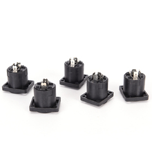 10pcs 4 Pin Speakon Female Jack Socket Connector Audio Loudspeaker Amplifier Converter for PA Amplifier Cable 2024 - buy cheap