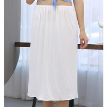 Half Slip Skirt For Under Dresses Underskirt Petticoat Long Skirt Women Safety Skirt Female Modal Jupon Femme 2024 - buy cheap