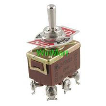 2pcs DPDT On/Off/On 3 Position 6 Pins Momentary Toggle Switch AC 250V 15A 2024 - buy cheap