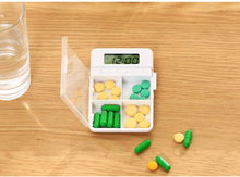 Intelligence Reminder Timing Pill Cases Electronics Medicine Box Container Tablet Storage Case Alarm Ortable Electronic Travel 2024 - buy cheap