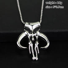 dongsheng Star Wars Jewelry Mandalorian Symbol Beads Chain Pendant Statement Choker Necklace for Women Men Jewelry Gift -30 2024 - buy cheap