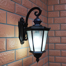 Luminária de parede ip54 led vintage, à prova d'água, para ambientes externos, abacaxi, lâmpada de parede, quintal, gazebo, 220v/110v 2024 - compre barato
