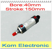 MAL 40*150 40MM Bore 150MM Stroke Aluminium Alloy Pneumatic Mini Air Cylinder 1/8" Port Double Acting 40-150 40x150 mm 2024 - buy cheap