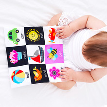 Cute Infant Baby Fabric Book Ratteles Toy Baby Toys For Newborn Soft Cloth Book 0-12 Months Kids Learning Educational 2024 - buy cheap