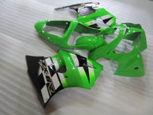 Injection mold Fairing kit for KAWASAKI Ninja ZX6R 00 01 02 ZX6R 636 2000 2001 2002 green white black Fairings set + gifts SL50 2024 - buy cheap