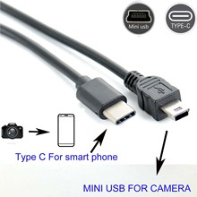 CABLE OTG tipo C a mini usb para cámara canon IXUS Zoom i5, i7-I, VIXIA, HFR21, edición de imagen y vídeo 2024 - compra barato