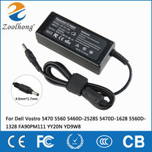 19.5V 3.34A 65W AC laptop power adapter for Dell Vostro 5470 5560 5460D-2528S 5470D-1628 5560D-1328 FA90PM111 YY20N YD9W8 2024 - buy cheap