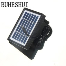 Buheshui policristalino 1.3 w 6 v módulo de célula solar com cabo dc5521 3 m diy painel solar carregador para 3.7 v bateria sistema luzes 2024 - compre barato