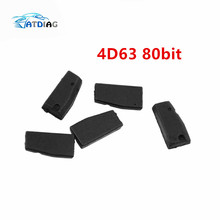 10pcs Auto Carbon Transponder Chip For Ford Mazda 4D63 80Bit 4D ID63 Chip 2024 - buy cheap