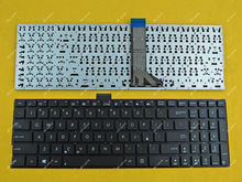 Teclado inglês para asus, teclado preto sem moldura para asus f555l f555la f555ld f555li f555lnf555lp 2024 - compre barato