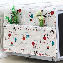 35*95cm Microwave Oven Dustproof Cover With Pockets Cloth Microwaves Protector Covers TB Sale 2024 - buy cheap