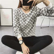 Fashion Winter Women's Casual Sweater New brand YAN QING HUAN 2018 Loose Dot Print Harajuku Warm Flannel Soft Sweater Tops 2024 - buy cheap