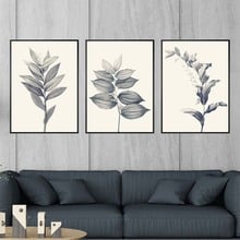 Decoração nórdica para casa motivos, pôster e impressões motivadoras, citação da vida, arte para parede, pintura em tela, imagem decorativa, estilo de esboço, flor 2024 - compre barato